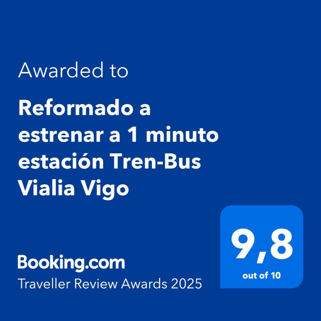 Tranquilo Apartamento Con Parking Gratis Vigilado 24H Виго Экстерьер фото